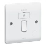 Legrand Heater switch fused with neon
