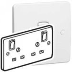 Legrand Non standard Two Gang socket