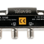 TV splitter 2 way Televes 5150