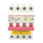 RCBO Four Pole Type A 100ma C20A