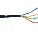 Cat 6 UTP Outdoor cable Black