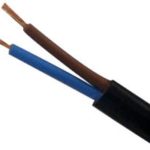 Double sheath 2*0.75mm Black