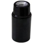 Lampholder E14 Black