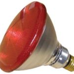 PAR38 Infrared lamp E27 150 watt Red