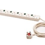 Extension Socket 6 gang 3 mts Famatel