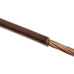 Single core cable 16.00 mm HO7V-R Brown