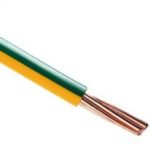 Single core cable 4.00 mm HO7V-R Green/Yellow