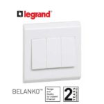 Switch 3 gang 2 way Belanko