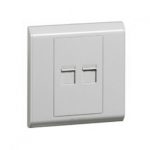 RJ45 Network socket 2 gang Belanko