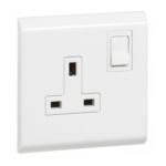 Socket 1 gang 13A Belanko