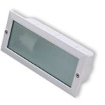 Bulkhead light recessed wall mount