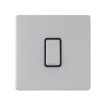 Switch 1 gang 2 way Metal Screwless