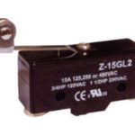 Micro switch with roller