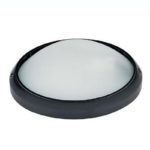 Bulkhead black small size IP54