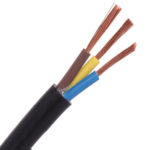 Flexible Cable 3*0.75 Black