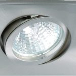 Down light Square Matted Chrome