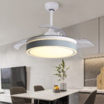 KBSY4296 Ceiling fan DC w/remote Retractable blade