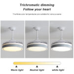 KBSY4296 Ceiling fan DC w/remote Retractable blade - Image 3