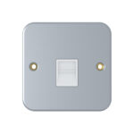 Metal Clad Telephone Socket