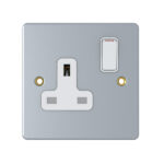 Metal Clad Socket 1 gang 13A