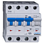 RCBO Four Pole Type A 100ma C16A  Schrack