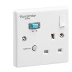 Socket 1 gang 13A with RCD 10ma