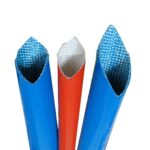 Heat Resisting Sleeve 4mm Blue