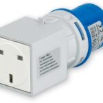 Plug 3 pin 16A Convert to UK Socket
