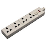Extension Socket 4 gang UKF04