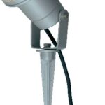 Garden Spot light with Spike Grey