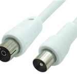 TV cable male-female 1.8mts