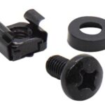 Cabinet screw and nut