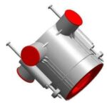 Plastic Round Box w/extension 20mm