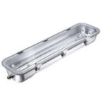 Fluorescent fitting 2x58w Staineless steel