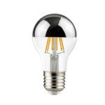 A19 Led Filament E27 Silver