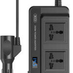 Car power inverter and multi-charging station 200w