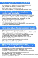Car power inverter and multi-charging station 200w - Image 7