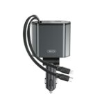 Retractable Car Charger 4-in-1