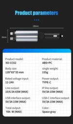 Retractable Car Charger 4-in-1 - Image 4