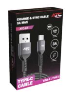 USB cable Fast Charging C type 1m ATC - Image 2