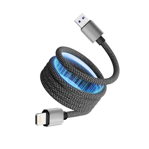 image_20251103080052_195_65 Charging cable USB-A to Lighting Iphone 1m ATC Magnetic - Image 1